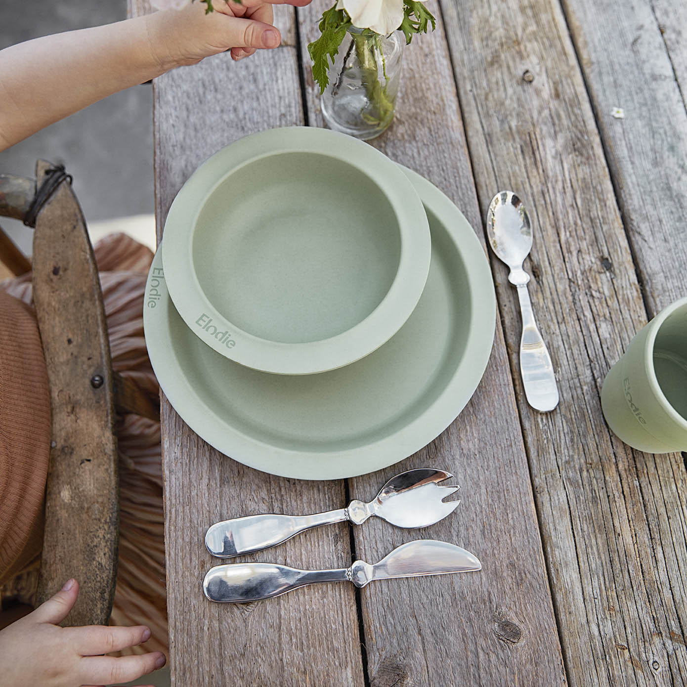 Childrens dinner set sales